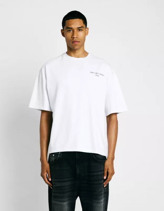 Bikers Club T-Shirt - White